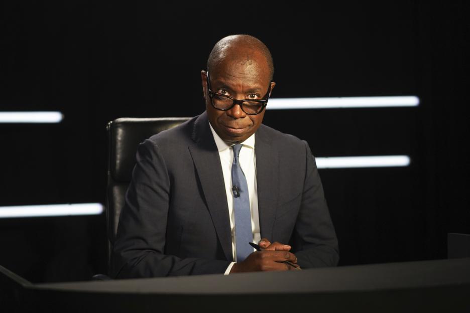 Clive Myrie at Comic Relief 2024.