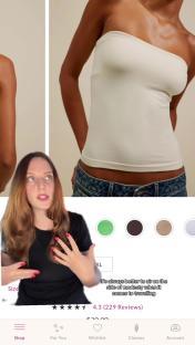 Flight attendant discussing outfits to avoid while traveling.