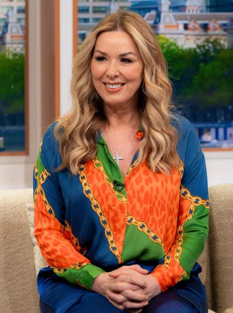 Claire Sweeney on the Good Morning Britain TV show.