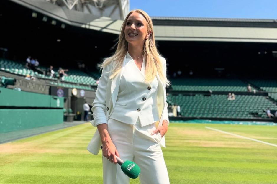 Glamorous Sky Sports presenter who owned up to major live TV blunder is also Wimbledon host and is dating football chief