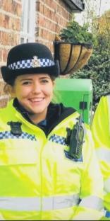 Photo of Olivia Clinton, a police officer.