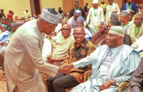Chaos erupts at Atiku-Obi coalition meeting as Jigawa delegates clash over representation