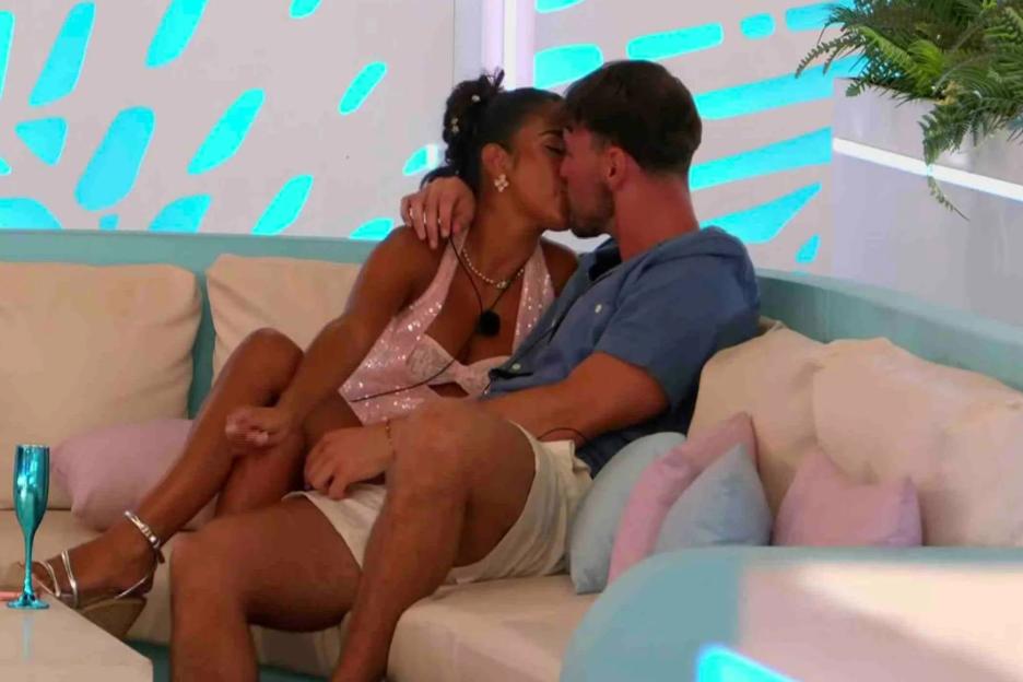 Love Island fans fear Casa Amor hunk will break girl’s heart after they share steamy snog