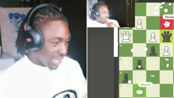 England star Ebereche Eze WINS final of Twitch chess tournament – but takes home less than a day’s wages
