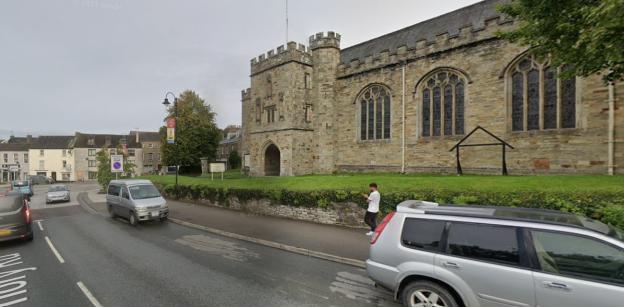 Mystery as woman found dead outside church as cops probe ‘unexplained’ death