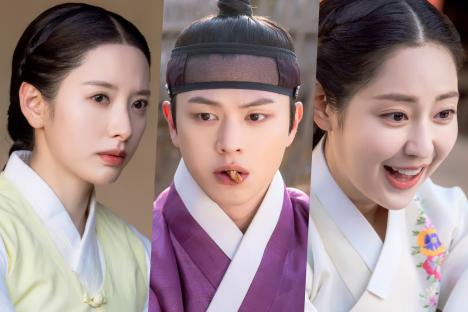 Kim Ji Yeon Shoots A Furious Look At Yook Sungjae And Shin Seul Ki In “The Haunted Palace”