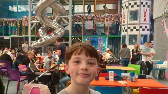 I visited the UK’s largest playframe that is ‘soft play on steroids’ with four floors of activities