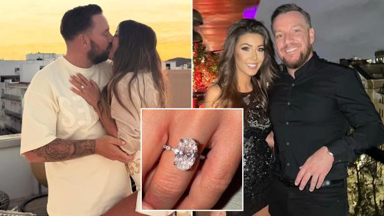 ‘You are my everything’ – Jamie O’Hara reveals engagement to ‘my rock’ and shows off huge ring in emotional post