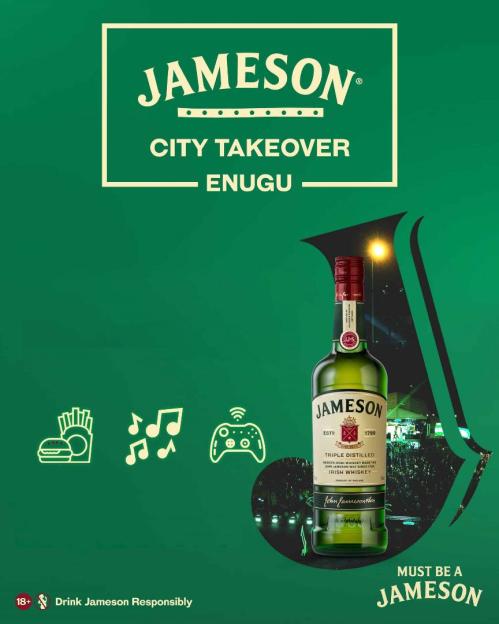 A Night to Remember: Jameson City Takeover Rocks Enugu