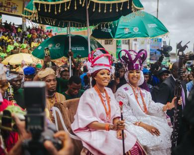 When Tradition Met Taste: Orijin’s Unforgettable Presence at Ojude Oba