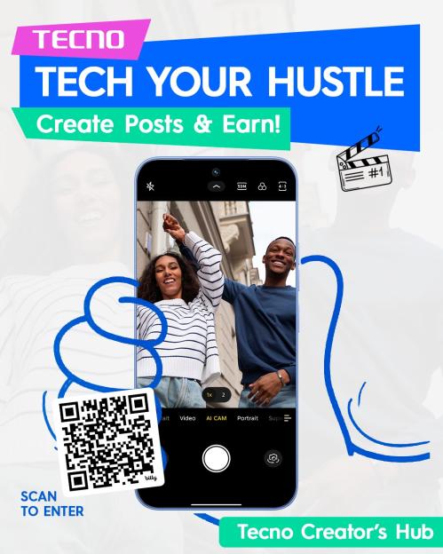 TECNO Set to Empower 2,000+ Nigerian Student Creators Through Bold New Creators Hub Initiative