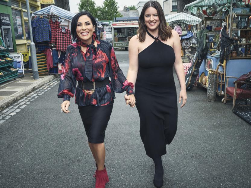 HIGH RES Legal (05/08/2025 at 09:29 lroberts)
strictly embargoed until Wednesday 6th August.
must credit and run cover exclusive images from the Radio Times cover shoot this week with Jessie Wallace and Michelle Ryan., , , , These images are available to use on the understanding any use is accompanied by the Radio Times cover alongside the following picture credit: @rachellouisebrownstudio/Radio Times., , , ,