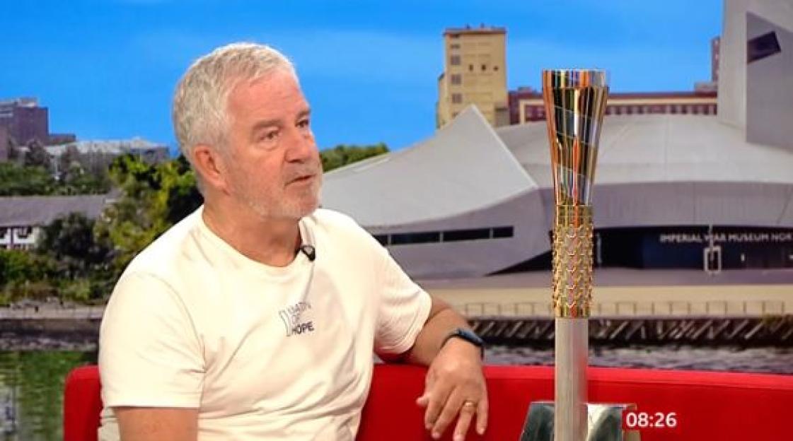 Sky News presenter emotionally discusses his son's dying wish.