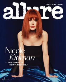 Allure magazine cover featuring Nicole Kidman.