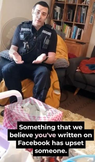 Free speech row erupts as cops order Trump-supporting nan apologise for ‘upsetting’ Facebook post