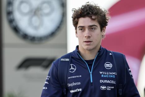 Franco Colapinto of Williams Racing at the Qatar Grand Prix.