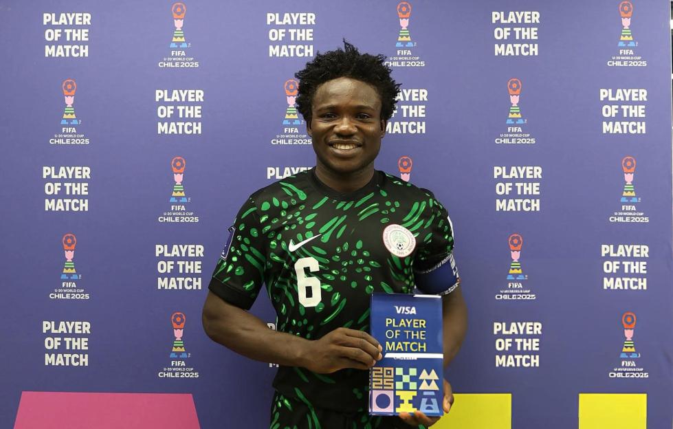 Bameyi Shines as MOTM in Flying Eagles' Victory Against Saudi Arabia at 2025 U-20 World Cup