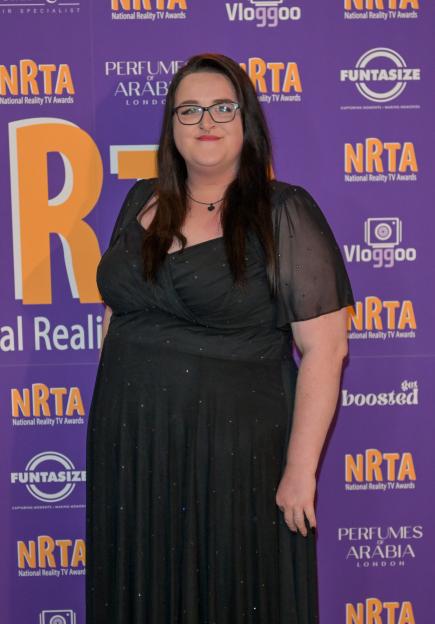 Woman at the National Reality TV Awards.