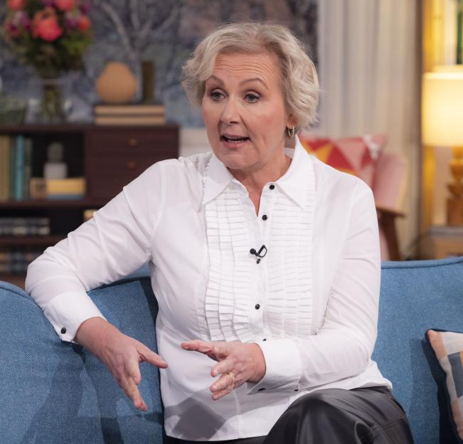 Sue Cleaver on the This Morning TV show.