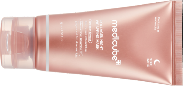 Medicube Collagen Night Wrapping Mask tube.