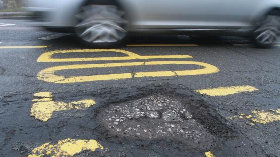 Two in five drivers say they’ve been hit by potholes that bring shame to the UK’s roads