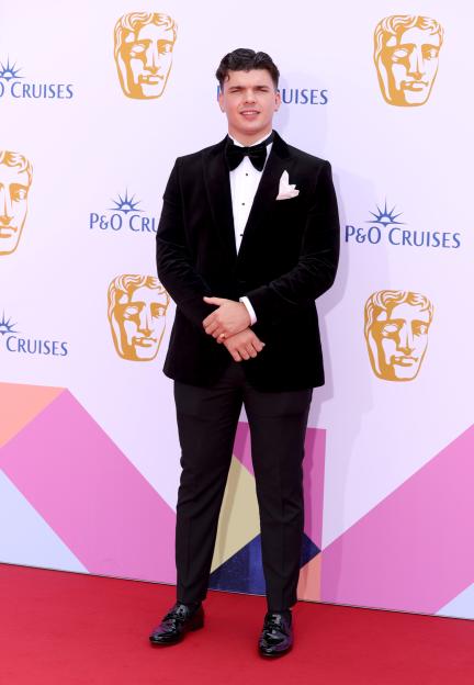 Harry Clark at the BAFTA Television Awards.