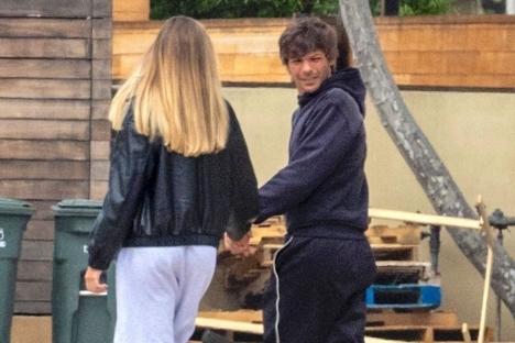Loved-up Zara McDermott and Louis Tomlinson hold hands on US holiday in fresh blow to ex Sam Thompson