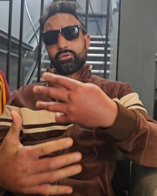 Paulie Malignaggi in the hospital