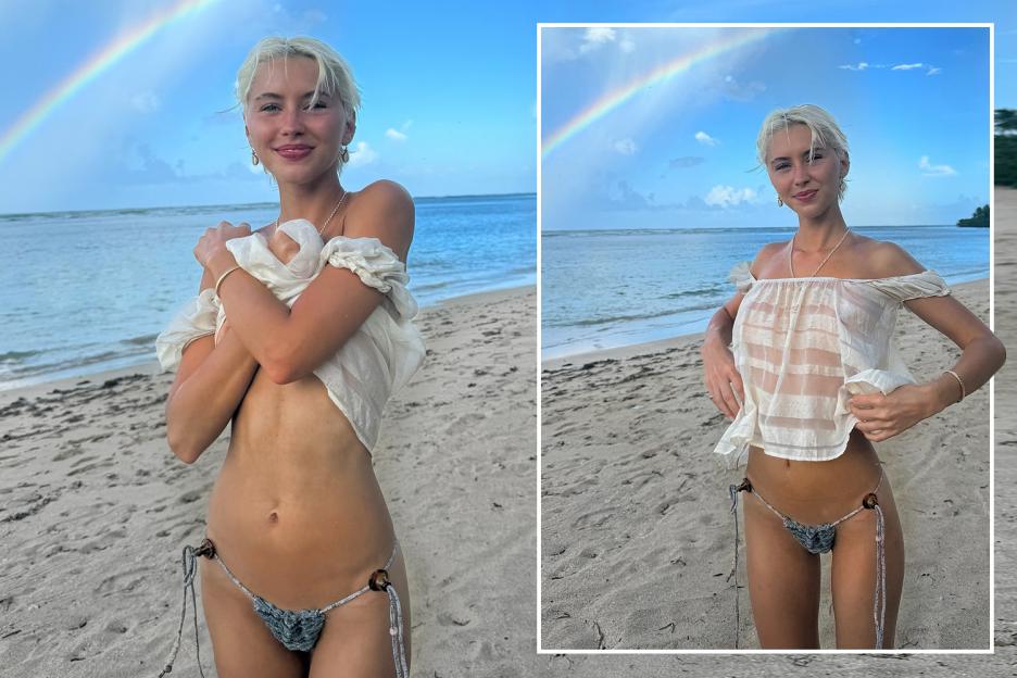 Iris Law Shines Bright Under a Rainbow as She Gears Up for Her Milestone Birthday Celebration!