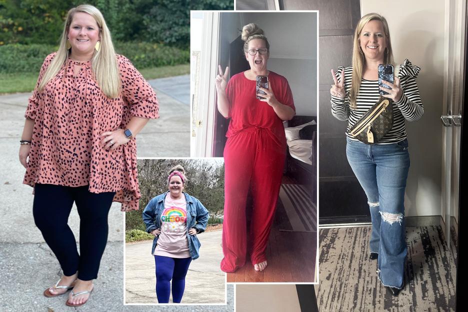 Woman, 37, ‘drowning in her own body’ at 18st shed 5st with weight loss jabs and says ‘it isn’t cheating, it’s survival’