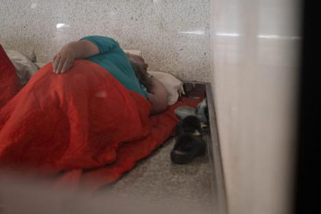 Inside crime riddled homeless camps at Spain holiday airports where lifts are BEDROOMS & tourists dodge drugs & fleas