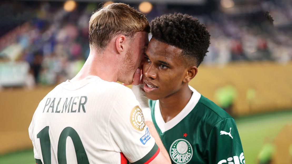 ‘He didn’t understand a single word’ – Cole Palmer reveals what he told Estevao Willian after Chelsea’s win vs Palmeiras