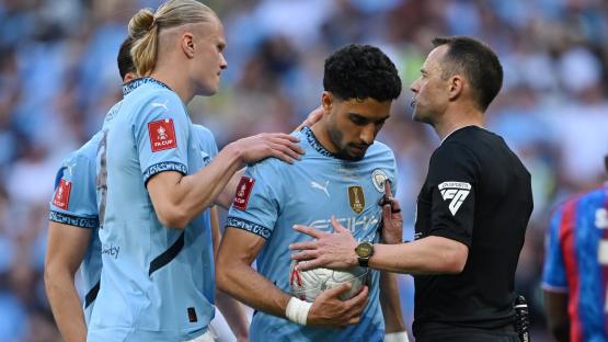 What Erling Haaland told Crystal Palace star about why he wasn’t taking FA Cup final penalty