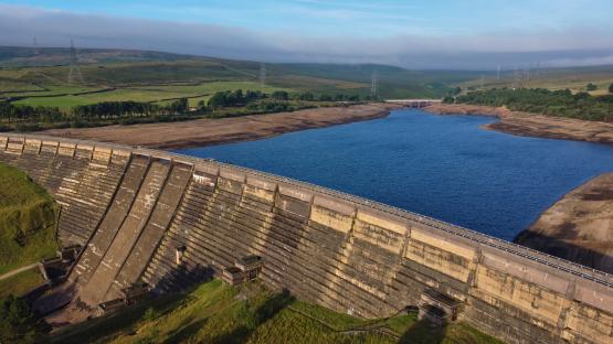 Girl, 13, ‘posing for photos with her dad on half-term walk around reservoir’ when she fell in water as search mounts