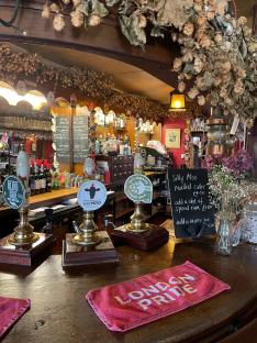 Jack and Jill Inn bar in Clayton.
