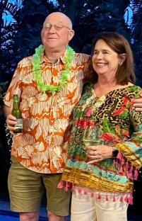 Karen Carter and her husband Alan Carter.
