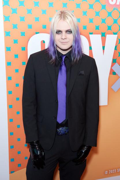 Kim Dracula at the Los Angeles premiere of *Spy x Family Code: White*.