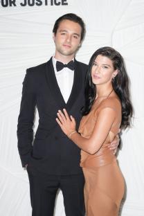 Arthur Donald and Phoebe Gates at the Albies.