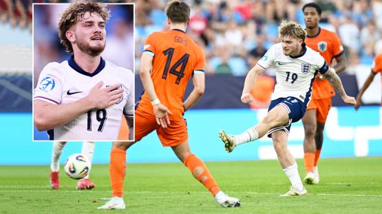 England U21 2 Netherlands U21 1: Harvey Elliott brace sends Young Lions to Euro final despite goal from Bellingham pal