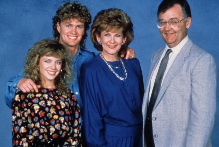 The Ramsay family from the TV soap *Neighbours*.