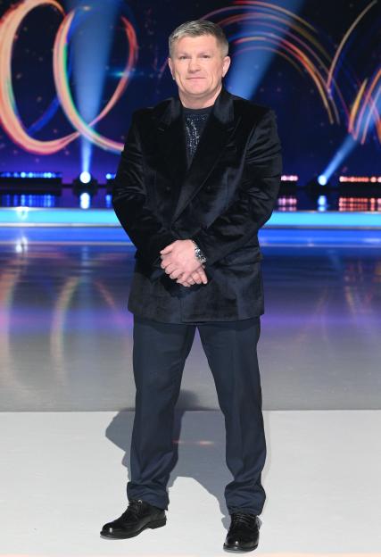 Ricky Hatton at a Dancing on Ice photocall.