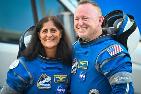 Astronauts Butch Wilmore and Suni Williams break silence on who’s to blame after being stranded in space for 286 days