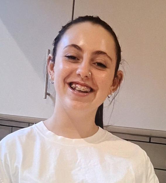 Photo of missing teenager Chloe Cooper.