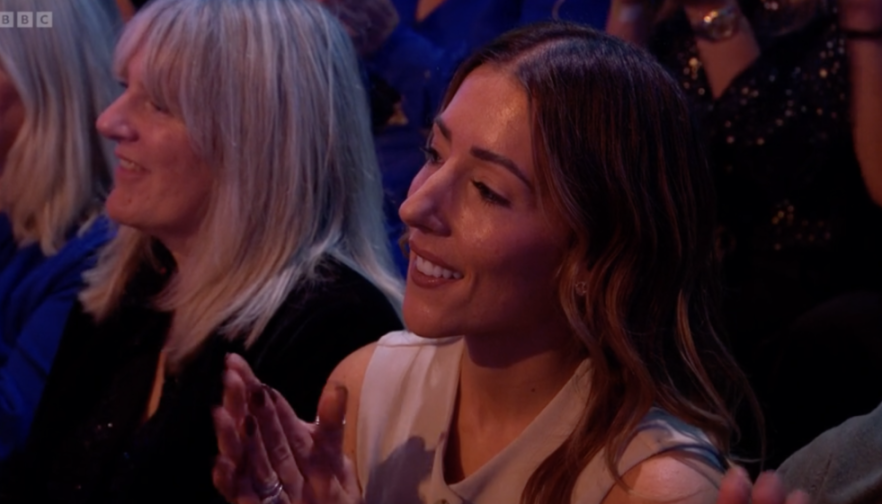 Karen Hauer and Harry Aikines-Aryeetey's wife in the audience.